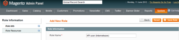create magento api roles