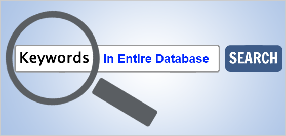 PHP Code to Search a Keyword in Whole Database