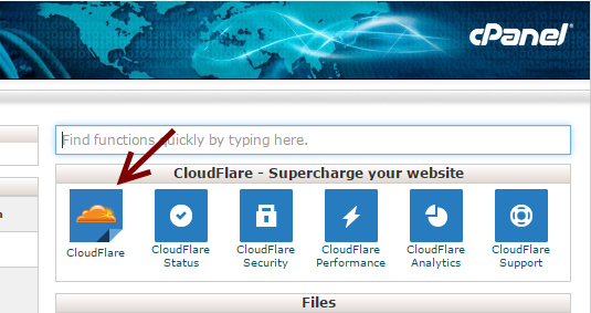cloudfare hosting