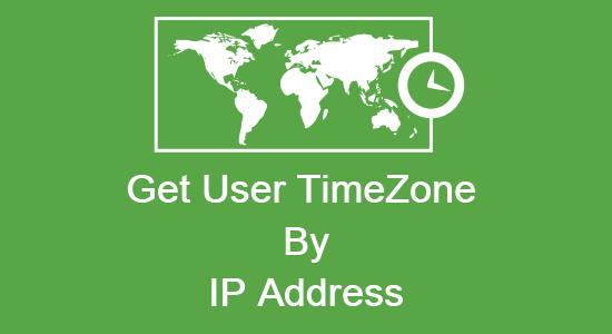Getting User TimeZone through IP Address in PHP