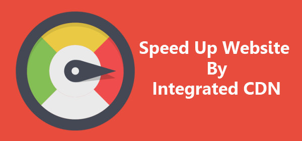 speed up website integrated cdn