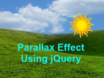 jQuery Interactive Parallax Effect