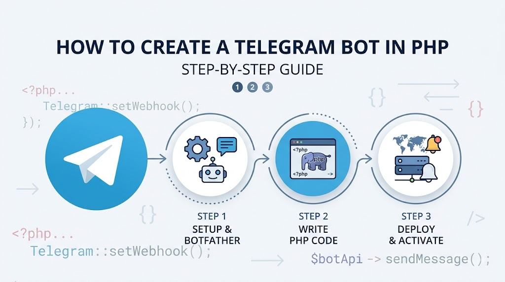 Create a Telegram Bot in PHP