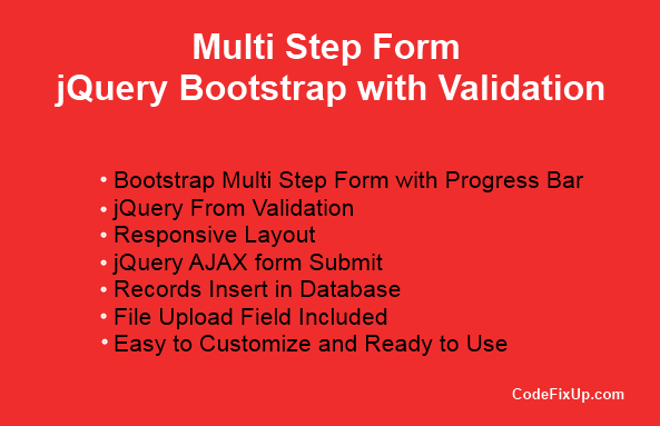 multi step form