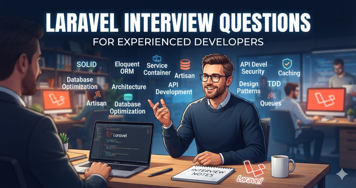 Laravel Interview Questions and Answers for 5 Year Experience