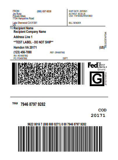 FedEx Shipping API Label Evaluation Script - Buy Online | Codefixup.com