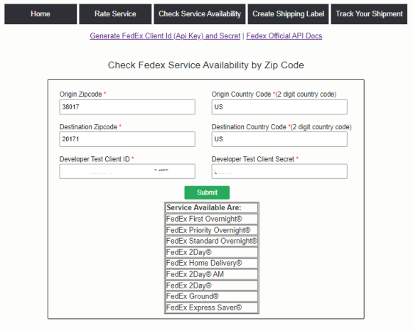 Advanced FedEx RESTfull API integration PHP Script - Buy Online ...
